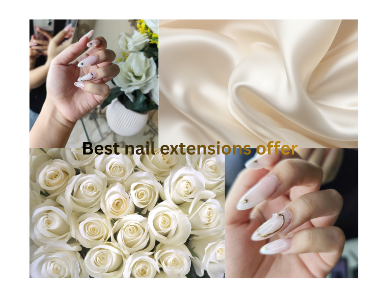 off-white nail extensions best nail art salon