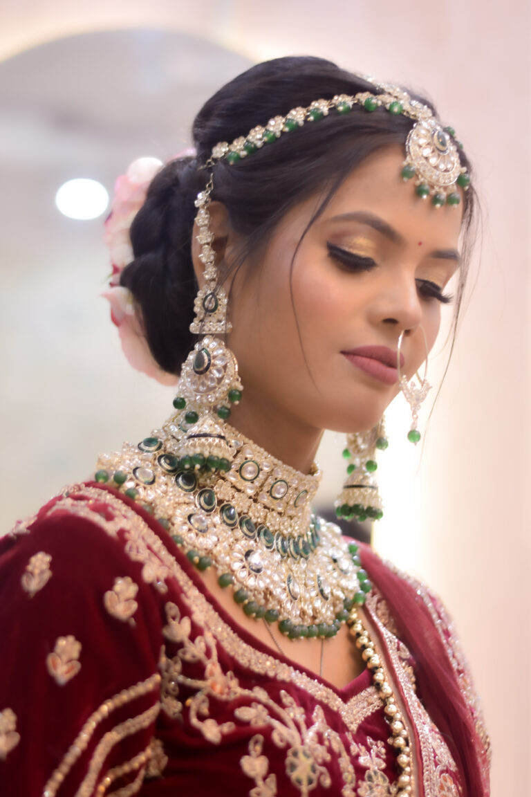 indian bridal make-up