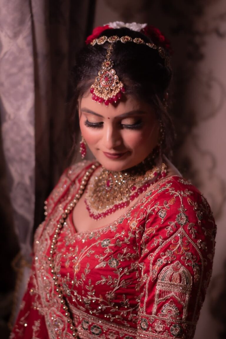 loyal indian bridal look